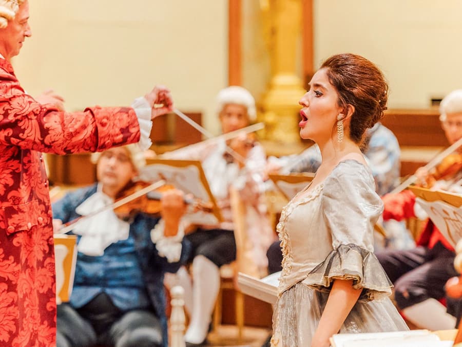 Persatuan Muzik Vienna (Musikverein): Konsert Orkestra Mozart di Dewan Brahms