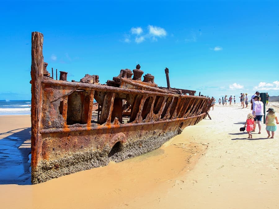 Von Rainbow Beach: K'gari (Fraser Island) 3-Tage Selbstfahrer-4WD-Tour