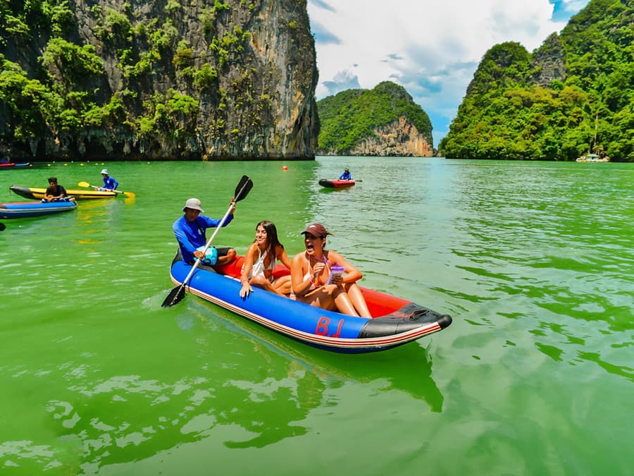From Phuket: James Bond Island & Phang Nga Bay Day Tour with Meals & Transfers