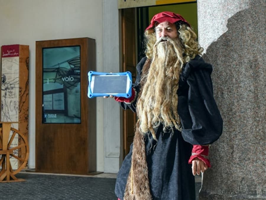Schatzsuche mit Leonardo da Vinci