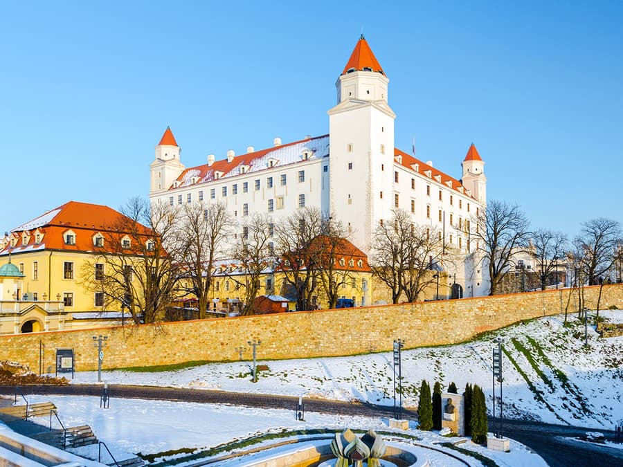 From Vienna: Bratislava Day Trip by Bus & Boat