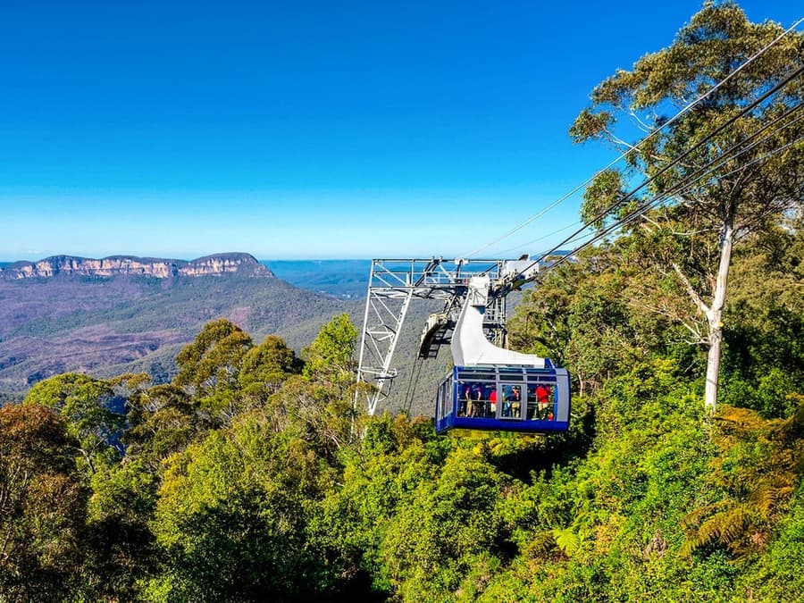 Tour per les Muntanyes Blaves amb Scenic World, Creuer en Ferri pel Port, Cascades de Katoomba, i Zoo de Sydney