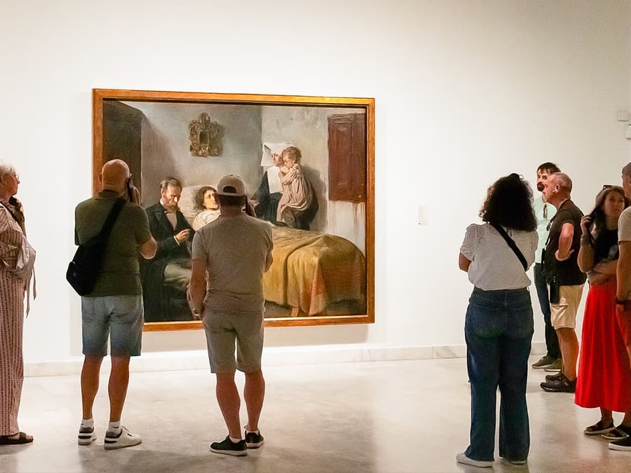 Ohne Anstehen: Geführte Tour im Picasso-Museum