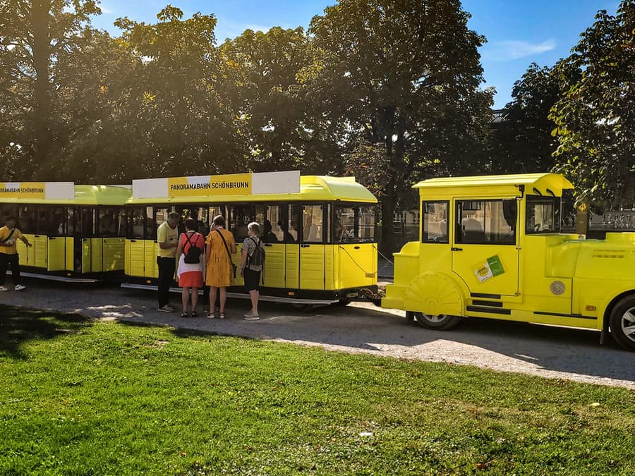 Bilety na przejażdżkę panoramiczną pociągiem po Pałacu Schönbrunn