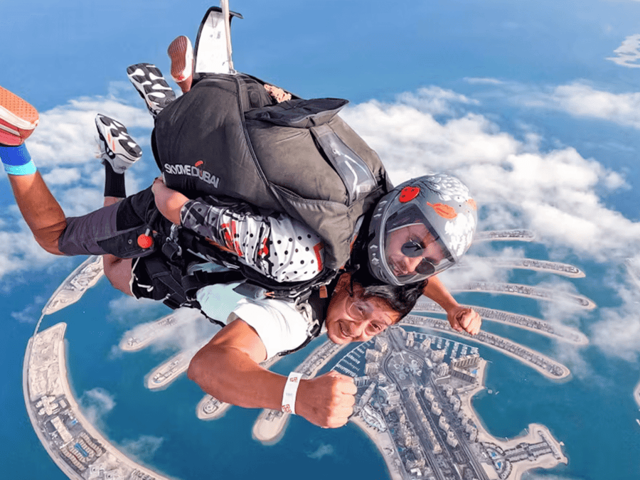 Skydive Dubai at The Palm with Photos & Video