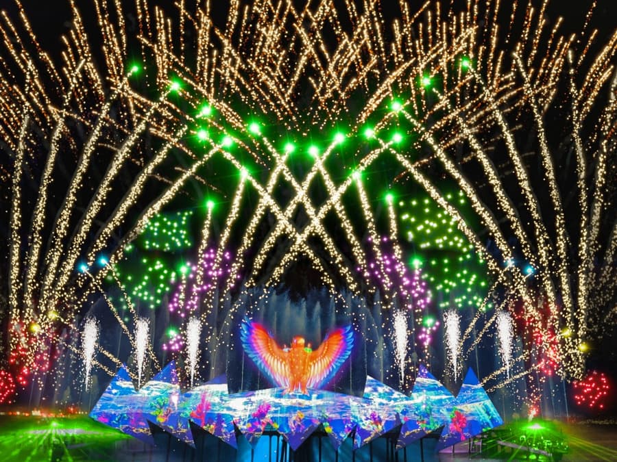 Entradas para el Espectáculo de Fuegos Artificiales Alas del Tiempo