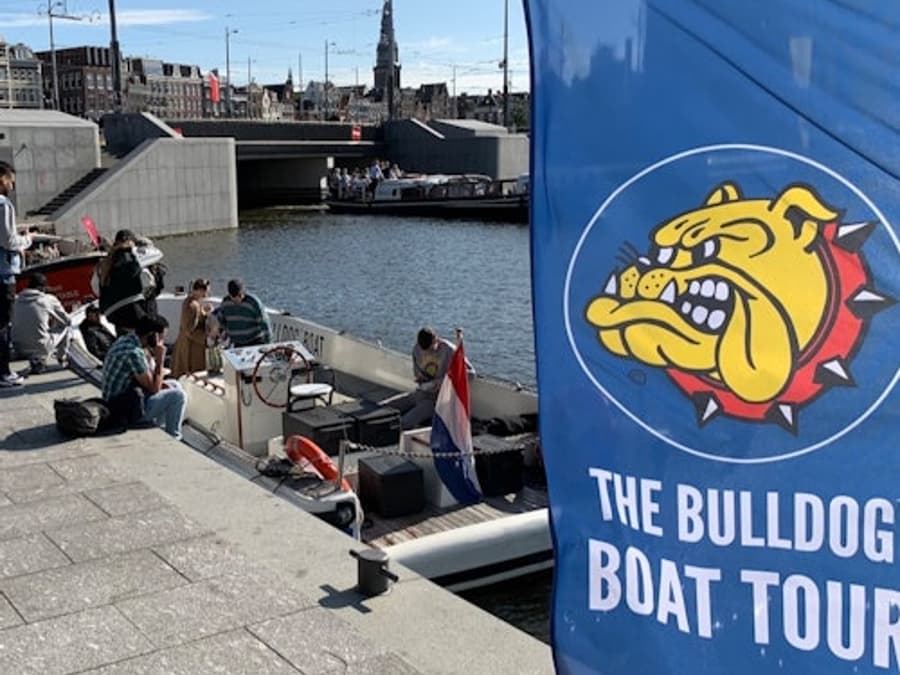 Amsterdam: The Bulldog Smoke-Friendly Boat Tour