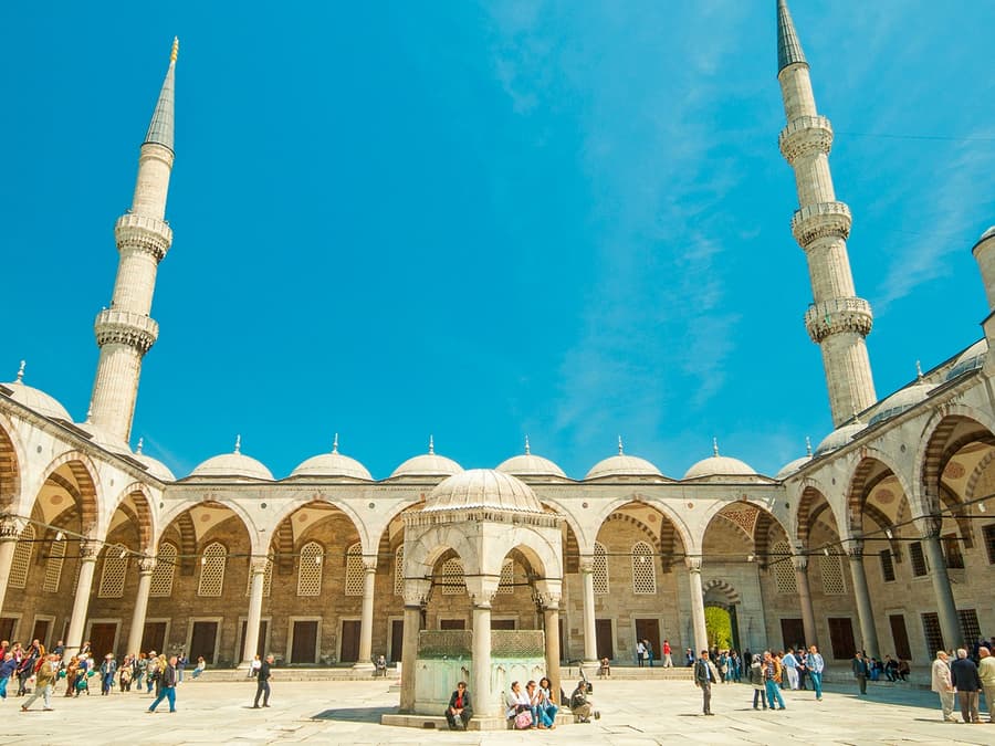 Geleide Tour naar de Blauwe Moskee met Bosporus Cruise