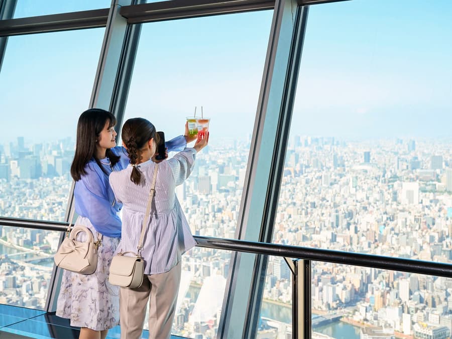 Ingressos para Entrada Matinal no TOKYO SKYTREE Tembo Deck com Bebida e Lanche