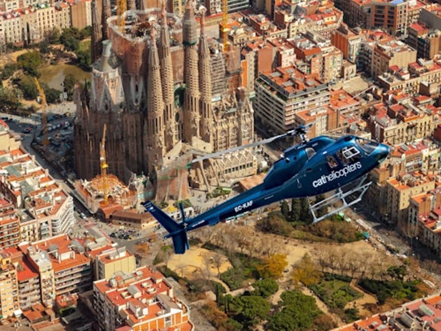 Barcelona Skyline Helicopter Flight