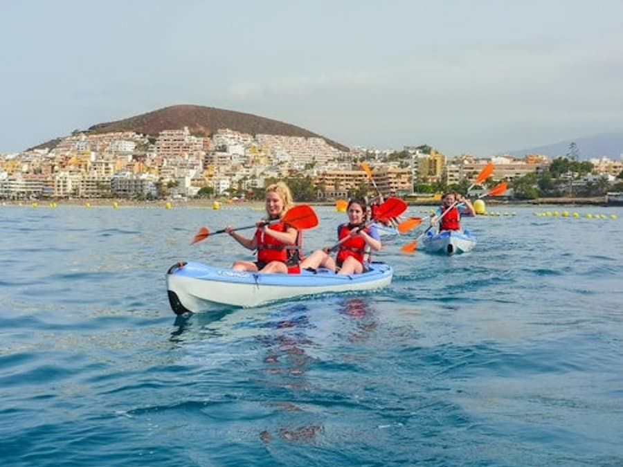 Los Cristianos: Guided Kayak Tour