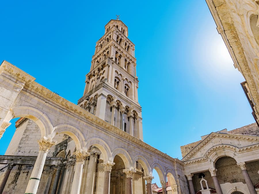 Split: Rondleiding door het Paleis van Diocletianus en de Oude Stad