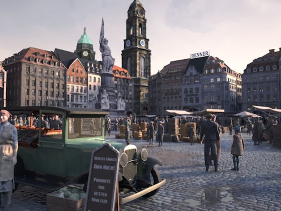 TimeRide Dresden: Guided VR City Tour