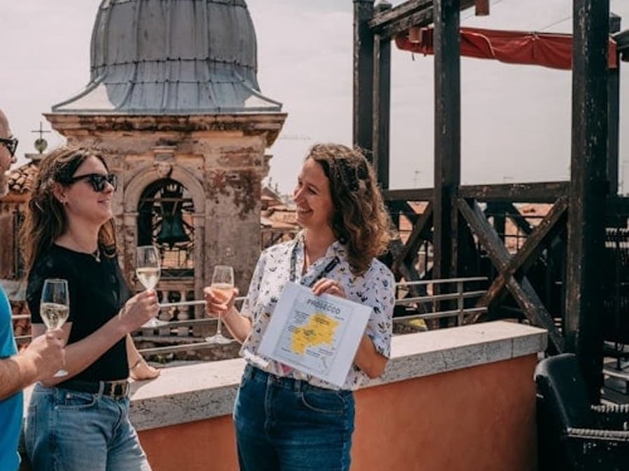 Venice: Guided Walking Tour + Rooftop Stop