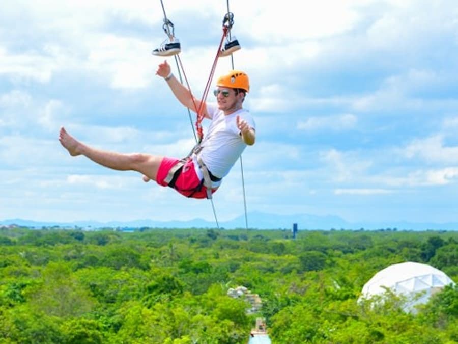 Parc Bavaro: Zipline Mega Splash
