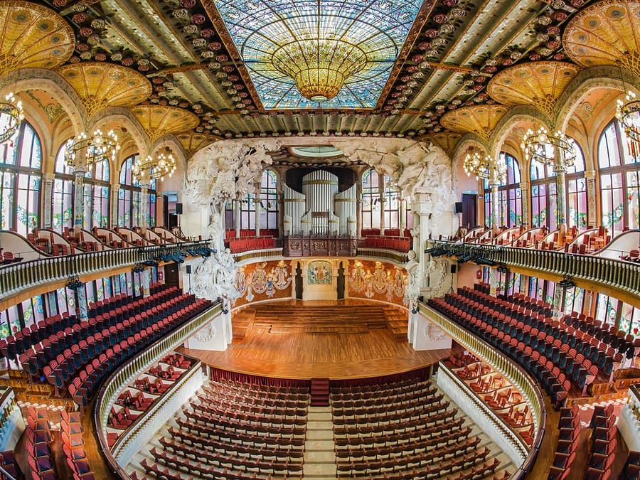 Combo: Bilete pentru Palau de la Música Catalana + Situl Art Nouveau Sant Pau