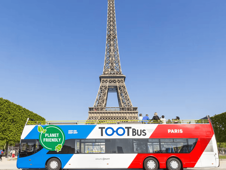 Tootbus Hop-On Hop-Off Paris Otobüs Turları