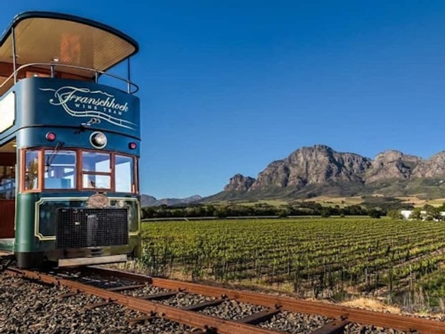 Franschhoek: Hop-on Hop-off Wine Tram Tour from Cape Town