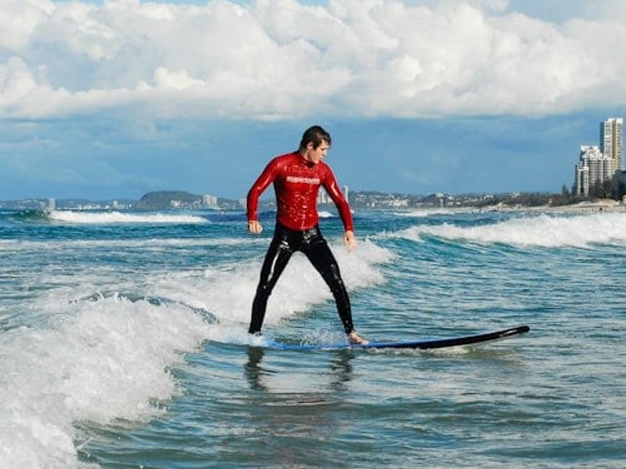 Two-Hour Surfing Lesson at Surfers Paradise
