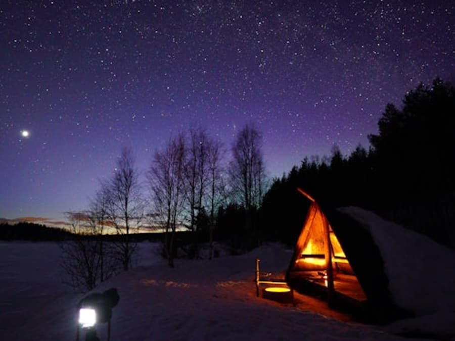 Dari Rovaniemi: Tur Fotografi Cahaya Utara