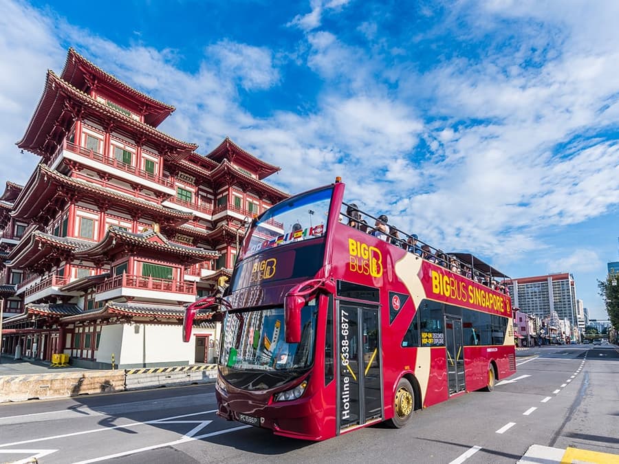 Big Bus: Recorrido en Autobús Suba y Baje en Singapur