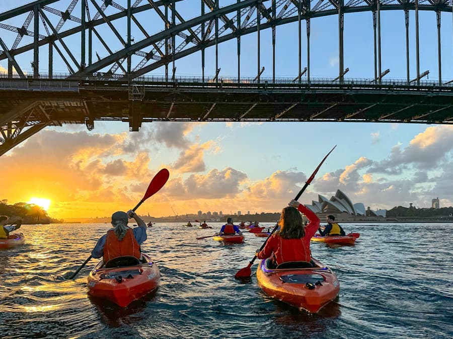 Visite en kayak de l'Opéra de Sydney et du port de Sydney