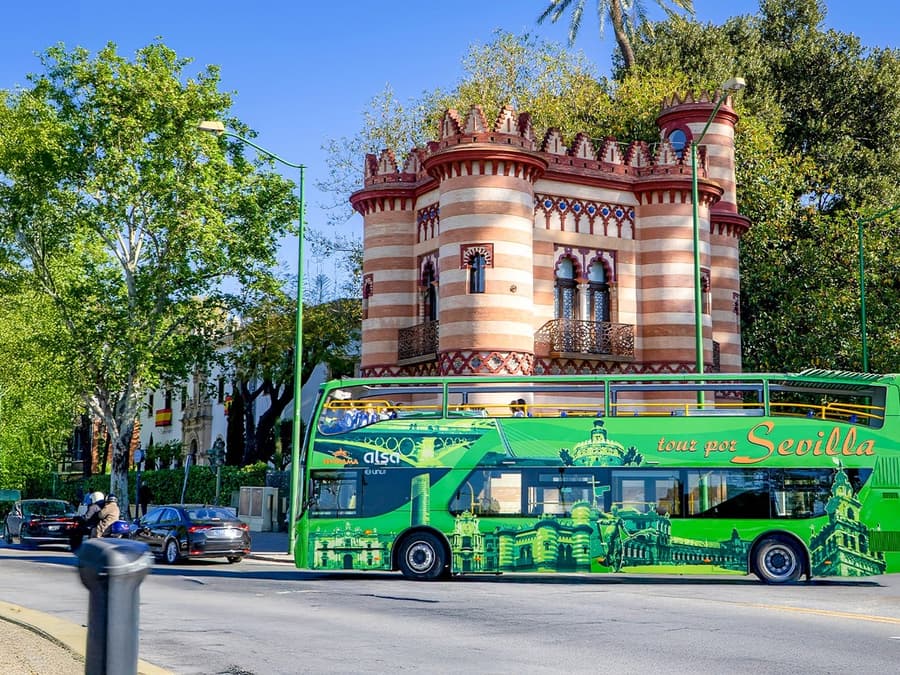 Sevirama: Lawatan Bas Hop-on Hop-off Seville