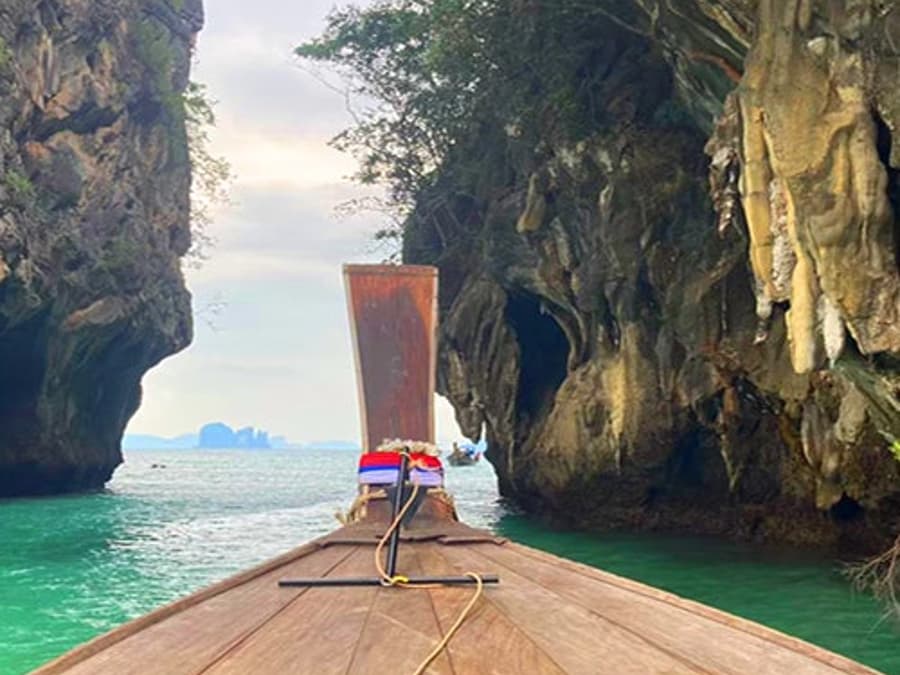 Krabi: Hong Island Sunset Tour & BBQ by Longtail Boat