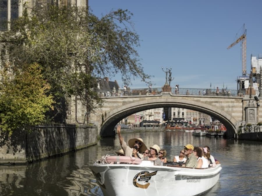 Guided Boat Tour through Historical Ghent