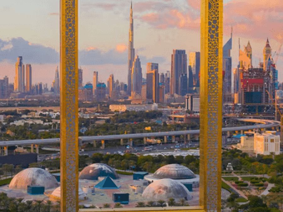 Dubai Frame: Entry Ticket + Skydeck Access