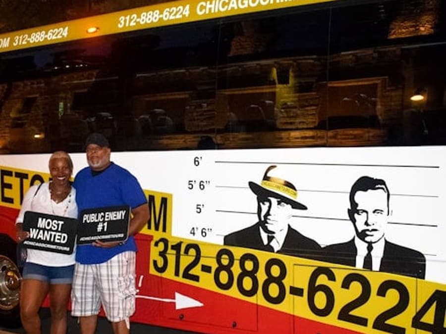 Chicago Nachtverbrechens-Bustour: Kriminelle, Mafiosi und Gangster