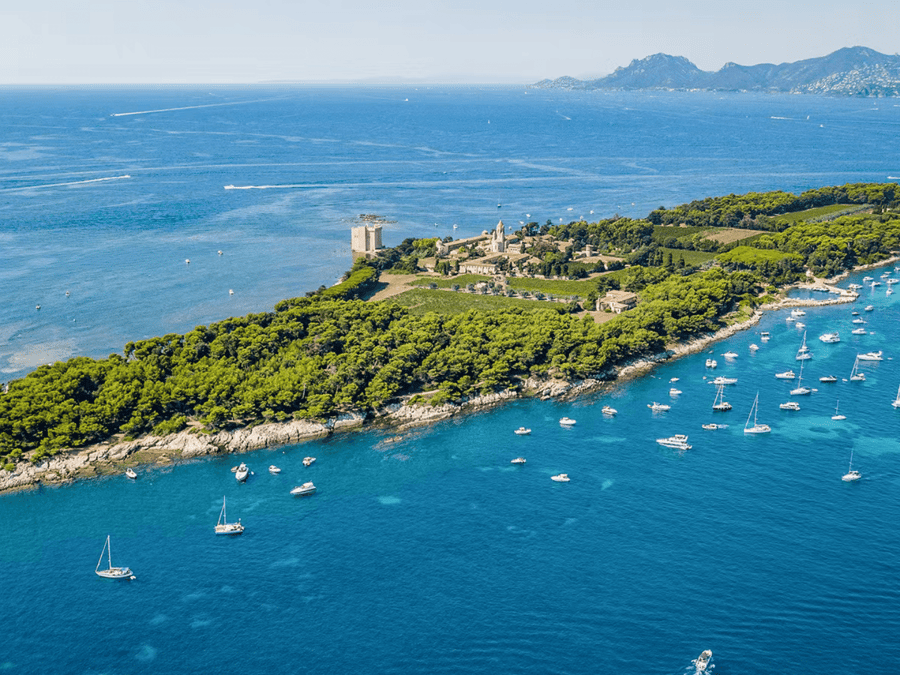 Traversée aller-retour en ferry de Cannes à l'île Sainte-Marguerite