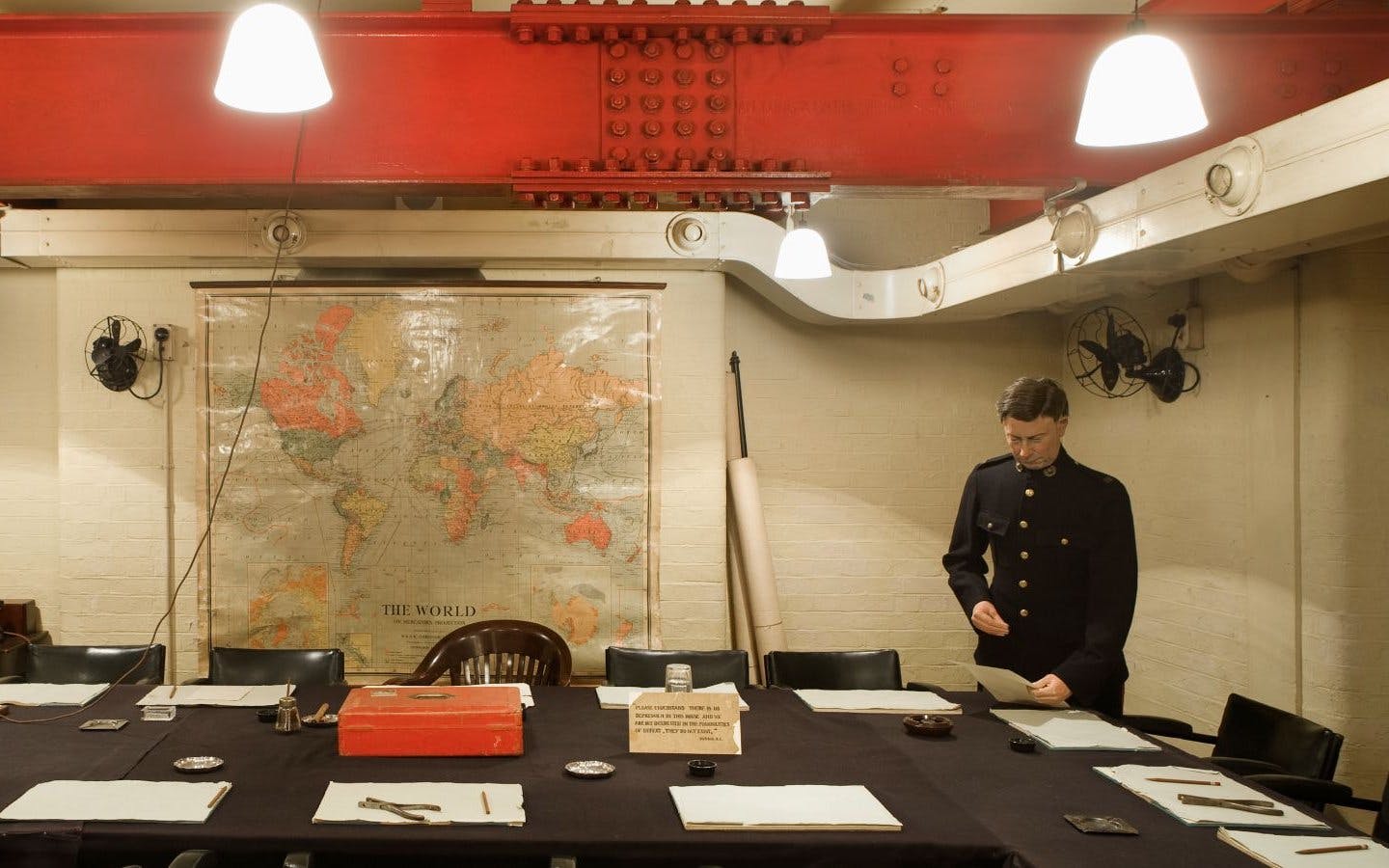 Churchill's Wartime London Walking Tour with Optional Churchill War Rooms Entry visitor view