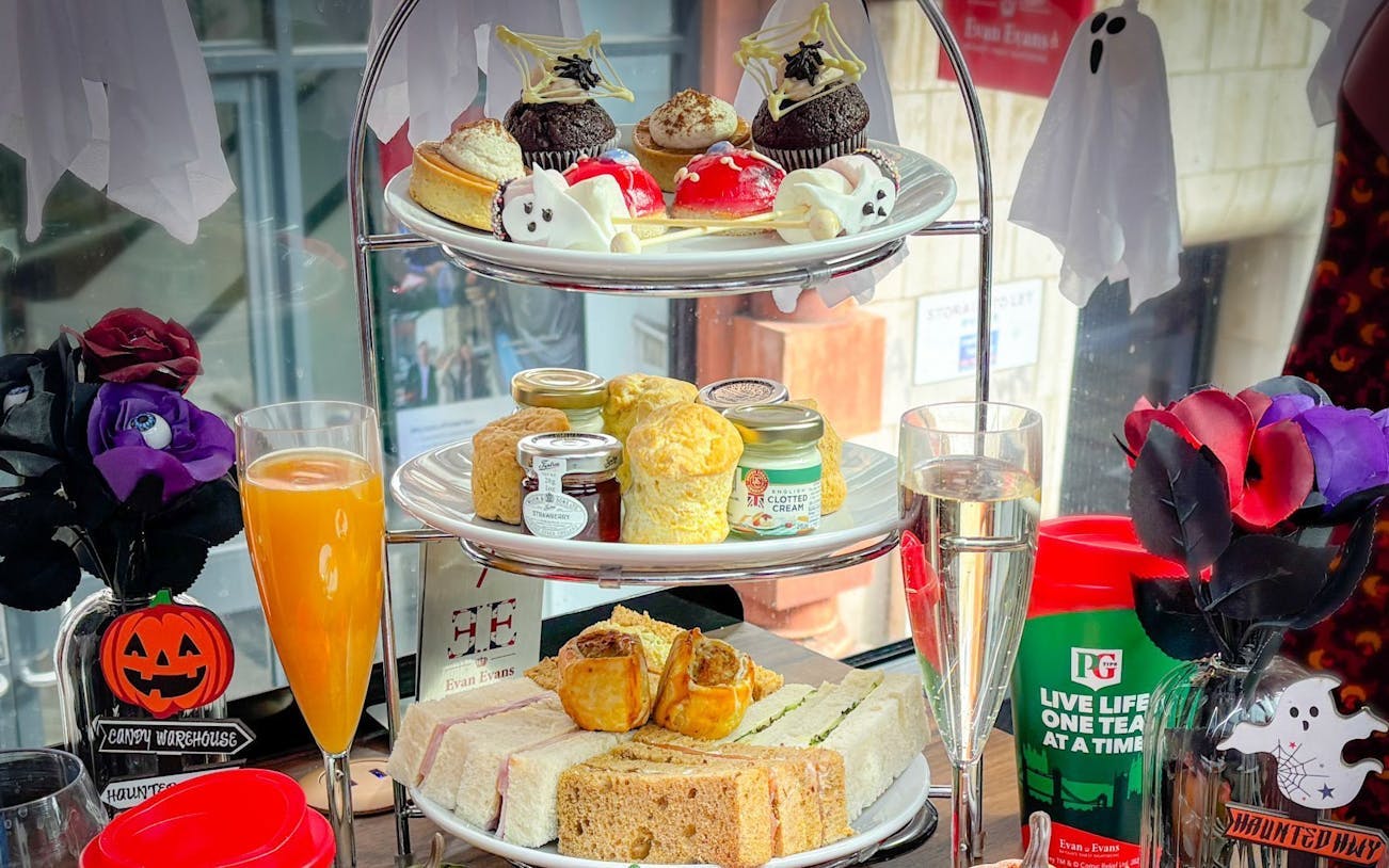 London Halloween Afternoon Tea Bus: Upper Deck - venue or experience setting