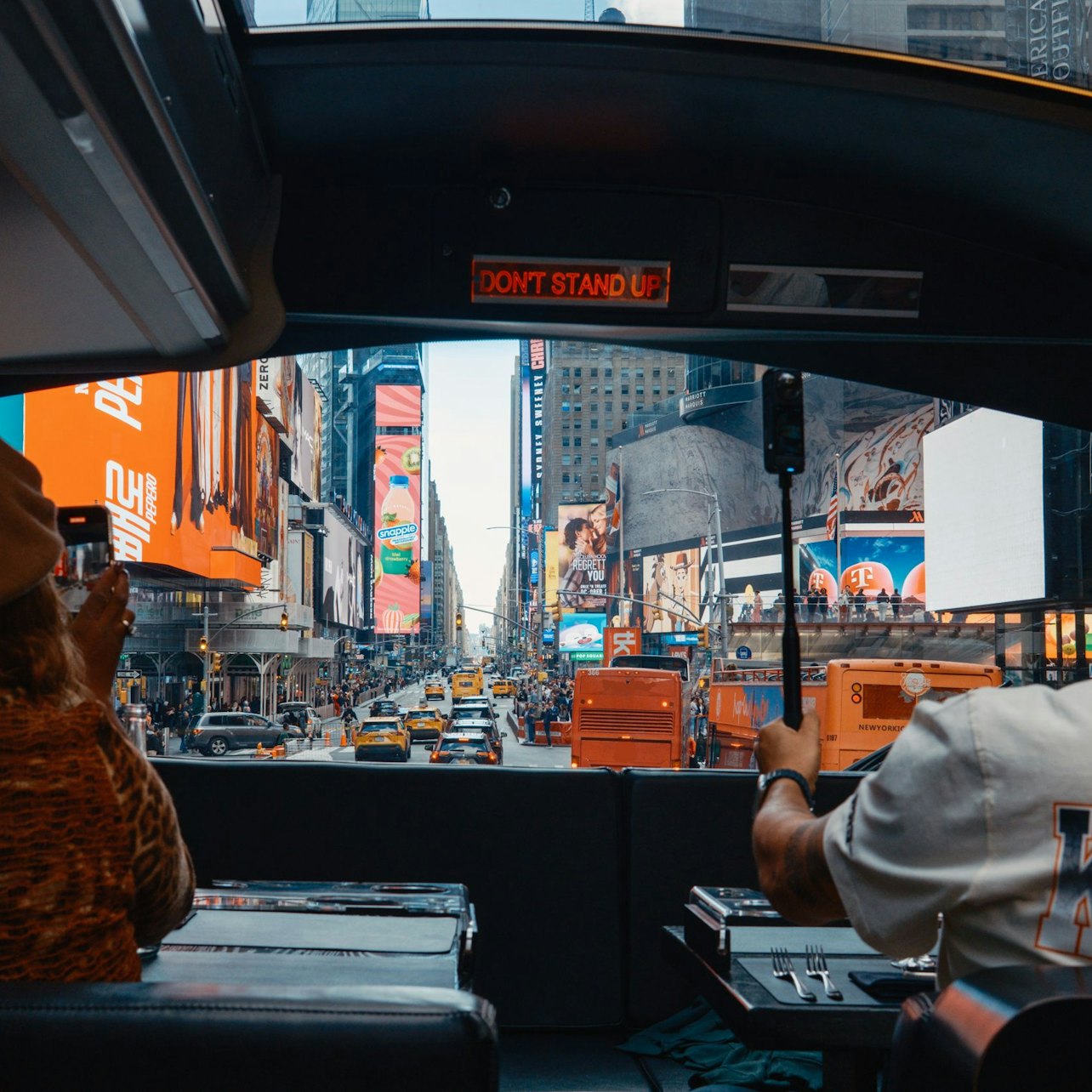 Bustronome New York: City Bus Tour + Dinner visitor view