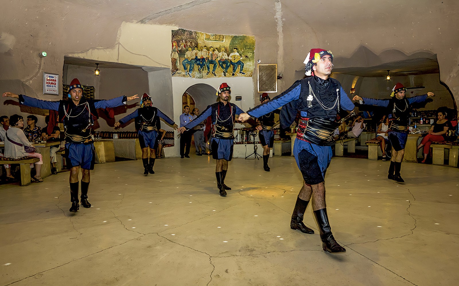 Tickets to Turkish Dinner & Shows in a Cave Restaurant in Cappadocia with Transfers