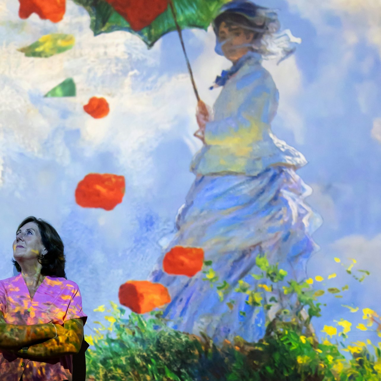 Immersive Monet artwork in Hamburg
