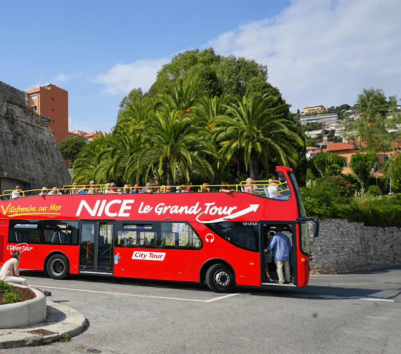 Nice Le Grand Tour: Nice and Villefranche-sur-Mer Hop-on Hop-off Bus Tour