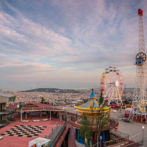 Tibidabo Panoramic Area: Entry + Cuca de Llum & TibiBus Access — gallery 3