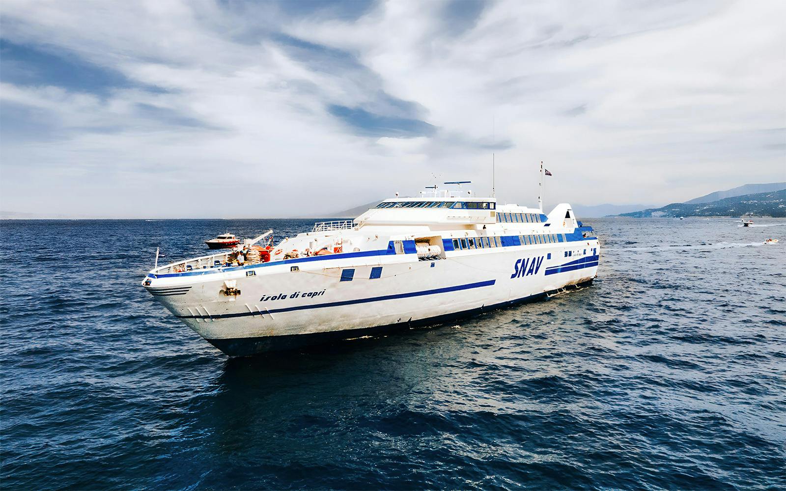 SNAV Ferry Tickets: Naples to/from Capri