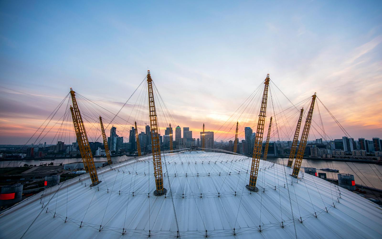 Up at The O2 Snow Globe Climb - venue or experience setting