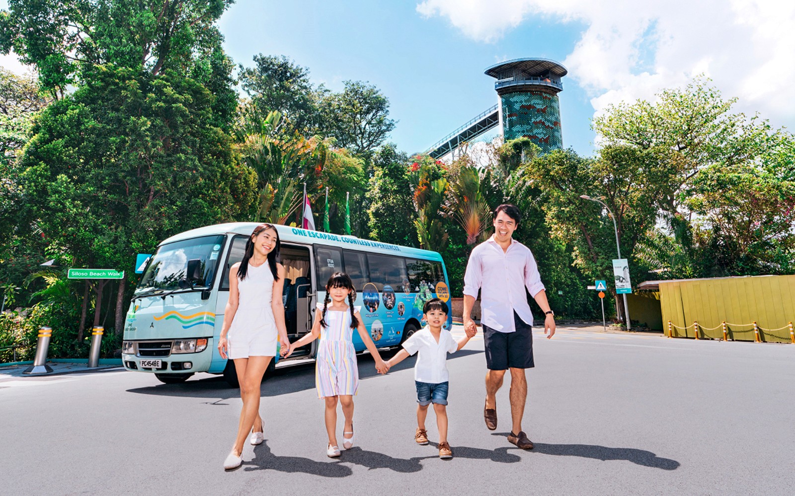 Sentosa Island Guided Bus Tour