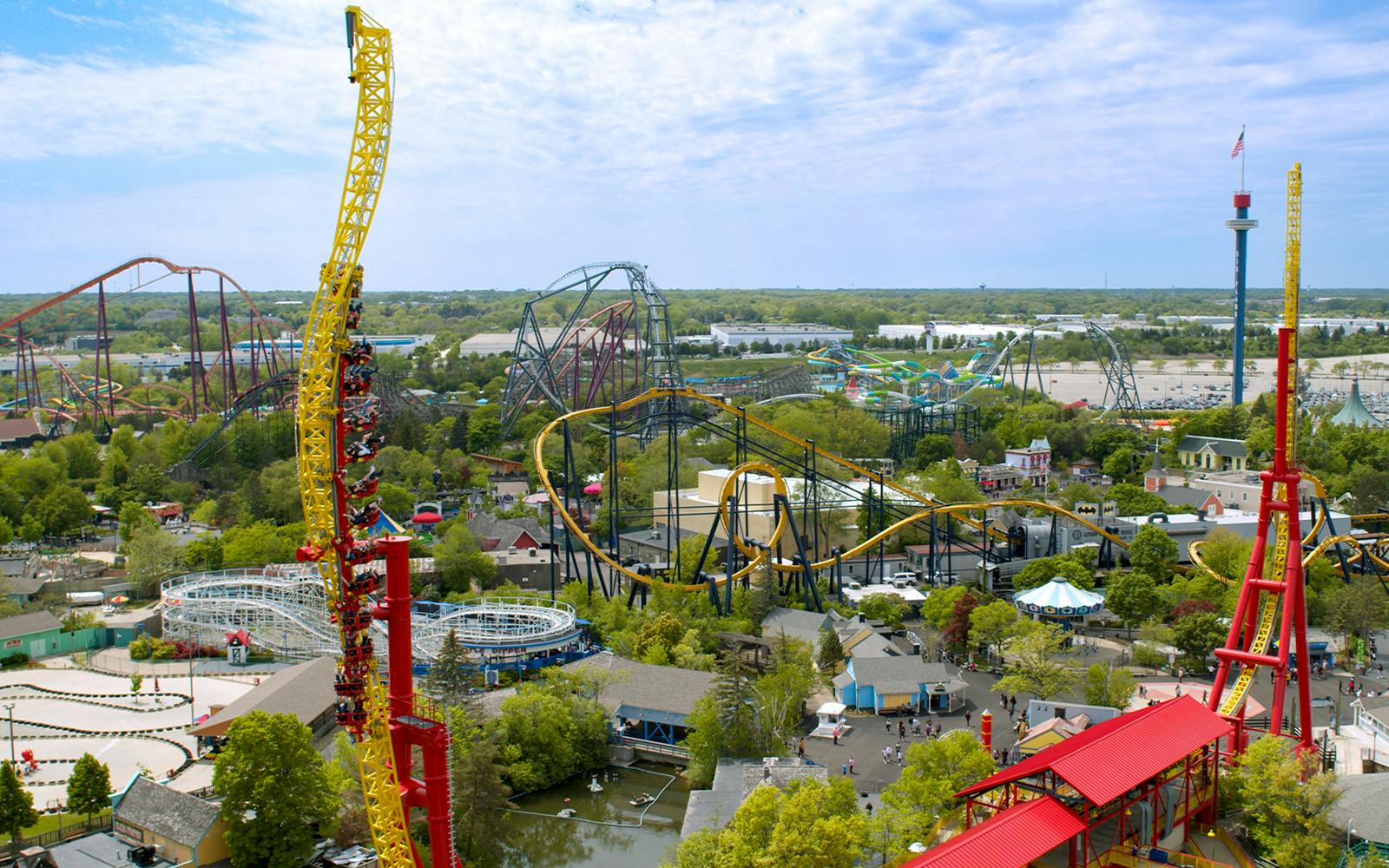 Six Flags Great America One Day Tickets