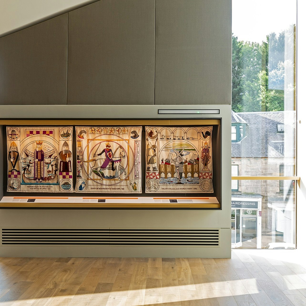The Great Tapestry of Scotland: Entry Ticket visitor view at The Great Tapestry of Scotland