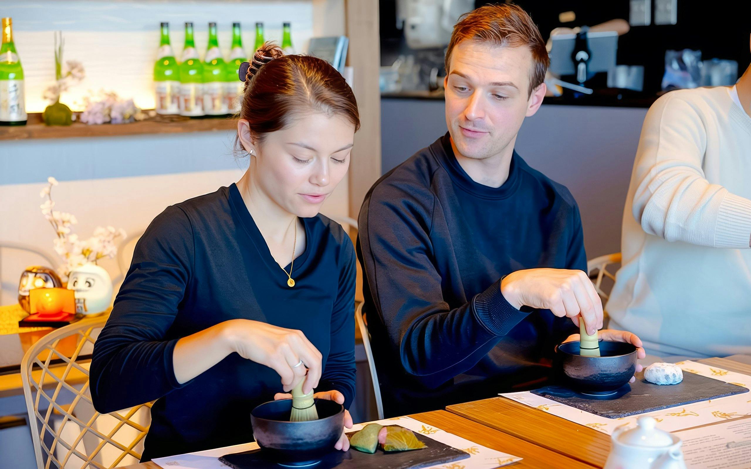 Matcha Tea Class in Asakusa with Japanese Sweets