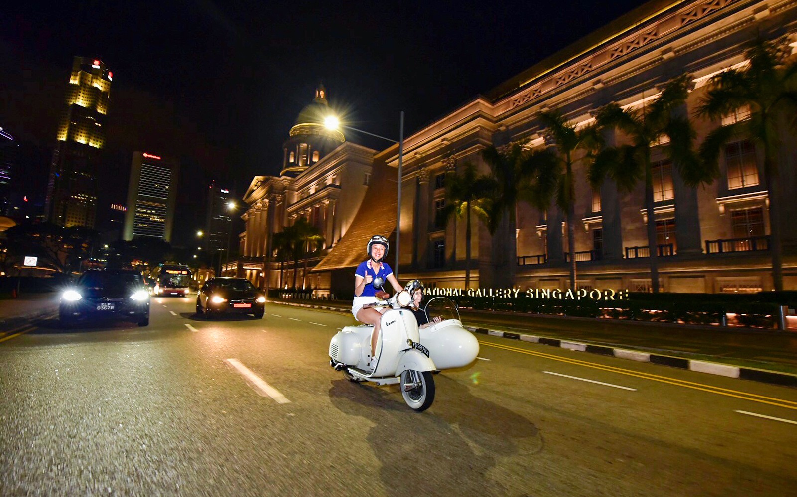Singapore Vintage Vespa Sidecar Night Tour — gallery 3