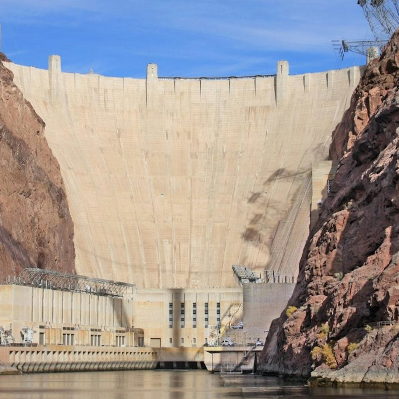 Hoover Dam: Half-Day Tour from Las Vegas visitor view at Hoover Dam Day Trips from Las Vegas