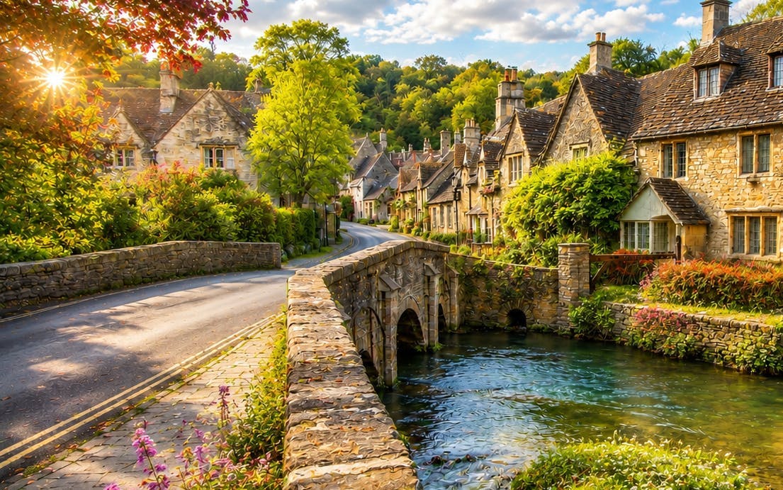 London: Castle Combe, Bath, and Stonehenge Small-Group Day Trip