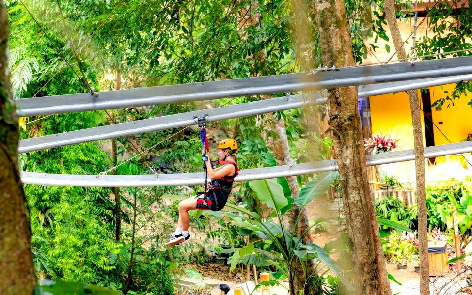 Sky Rock Zipline Adventure at Khao Lak