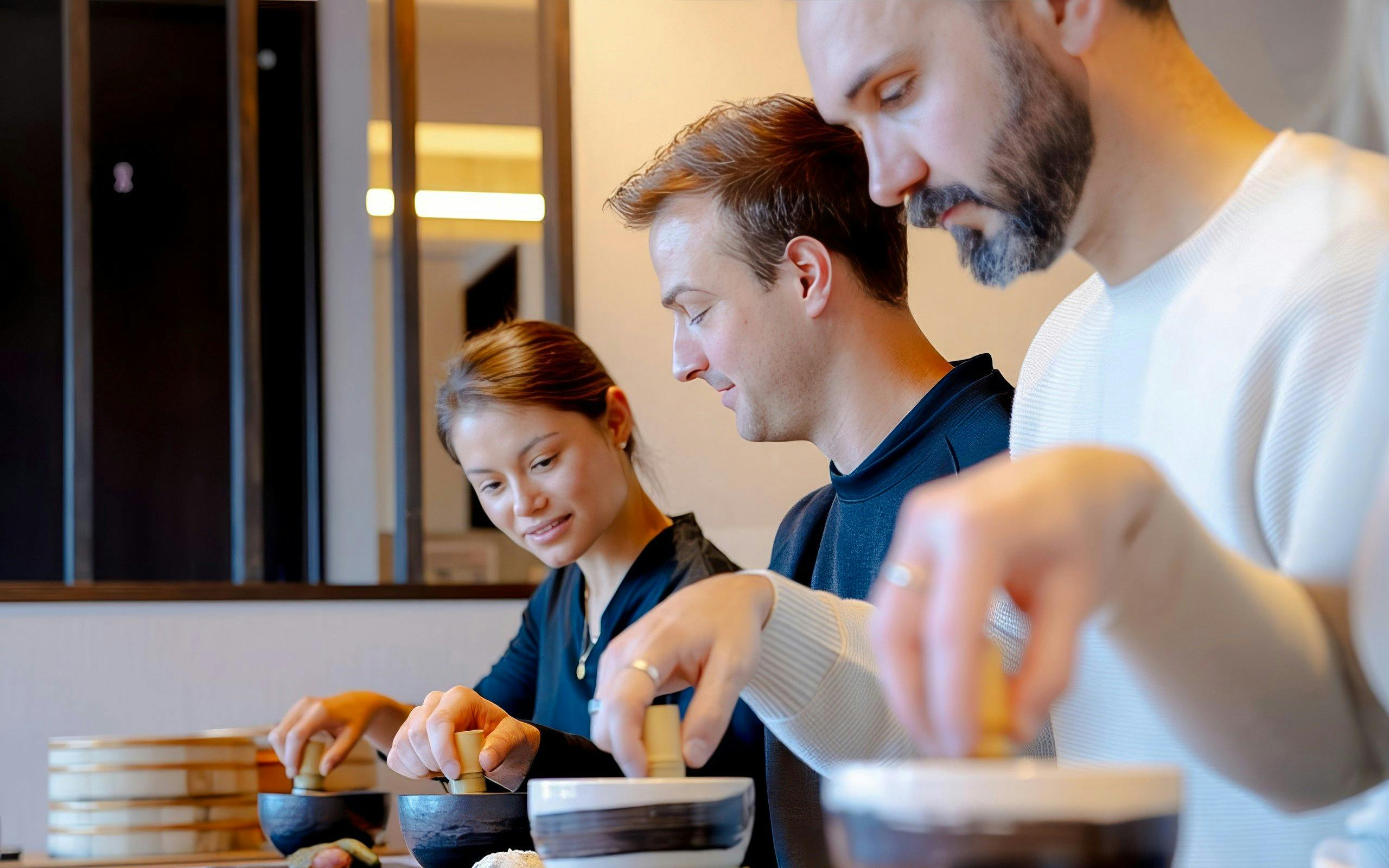 Matcha Tea Class in Asakusa with Japanese Sweets
